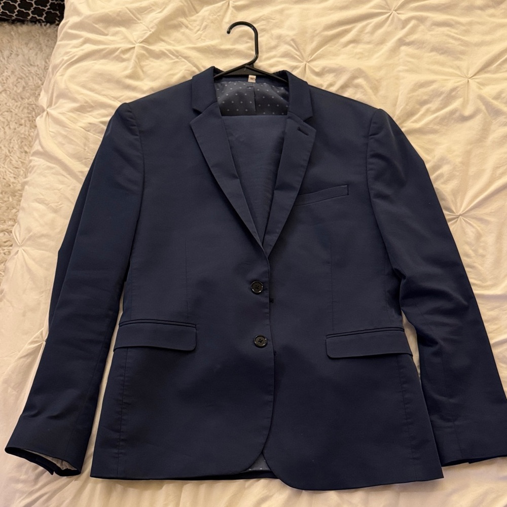 Express Navy Blue Men's Suit